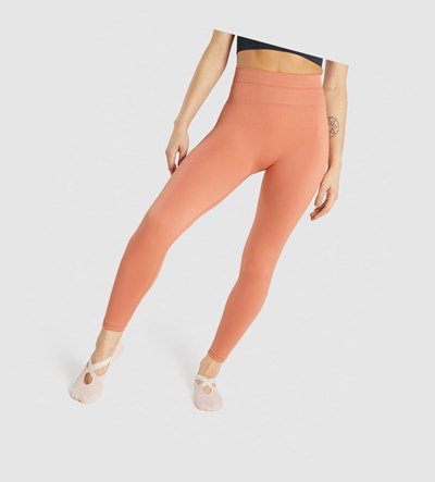 Gymshark Studio Leggings - Orange